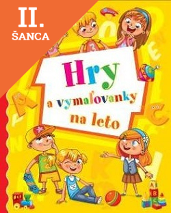 Lacná kniha Hry a vymaľovanky na leto