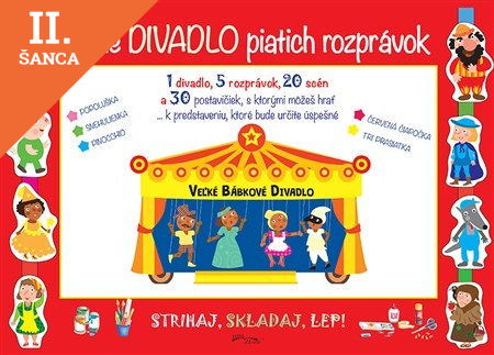 Lacná kniha Malé divadlo piatich rozprávok