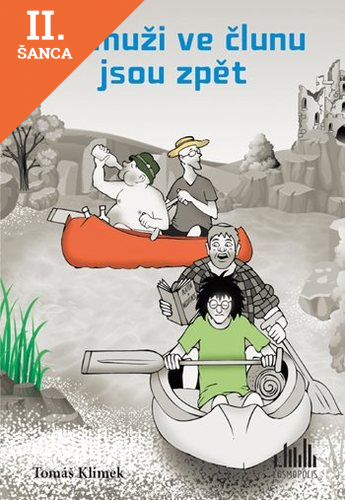 Lacná kniha Tři muži ve člunu jsou zpět
