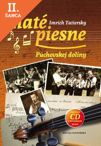 Lacná kniha Zlaté piesne Púchovskej doliny + CD