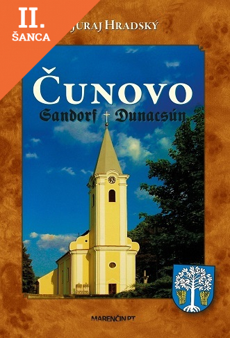 Lacná kniha Čunovo Sandorf Dunacsún
