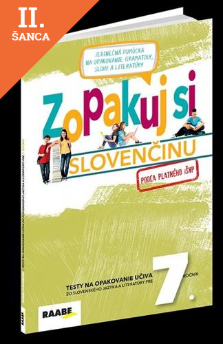 Lacná kniha Zopakuj si slovenčinu – 7.ročník