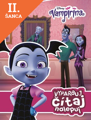 Lacná kniha Vampirina - Vyfarbuj, čítaj, nalepuj