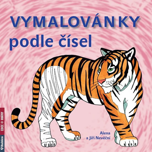 Kniha Vymalovánky podle čísel
