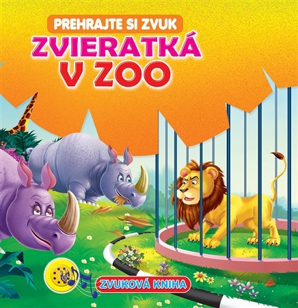 Kniha Zvieratká v ZOO - Zvuková kniha