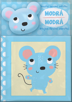 Kniha Hrkajúce farebné zvieratká Modrá