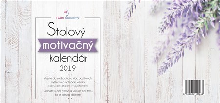I can academy 2019 stolový motivačný kalendár