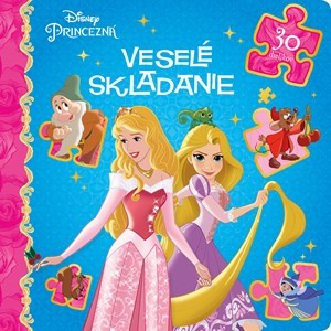 Kniha Princezná - Veselé skladanie - 30 dielikov