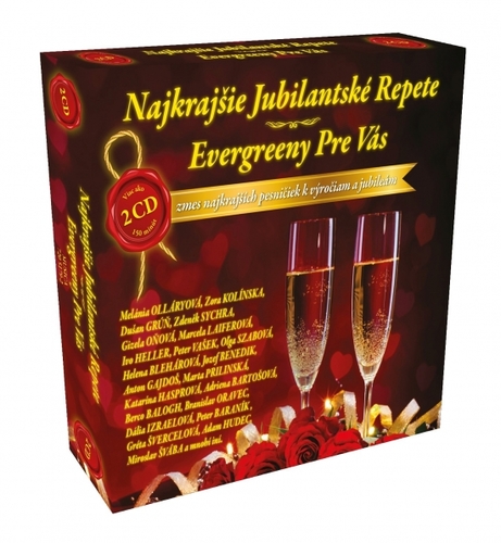 Various - Najkrajšie jubilantské repete evergreeny pre vás 2 CD Box