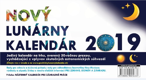 Lunárny kalendár 2019