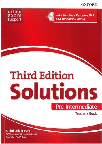 Maturita Solutions, 3rd Edition Pre-Intermediate Teacher's Book Pack
