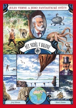 Kniha Pět neděl v baloně - Josef Blažek,Karel Zeman