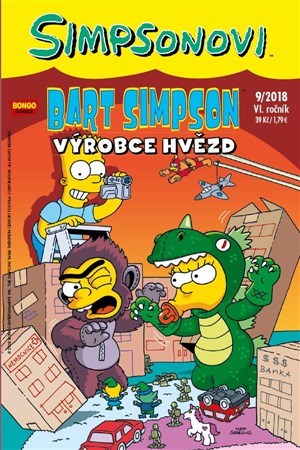 Kniha Bart Simpson 9/2018: Výrobce hvězd