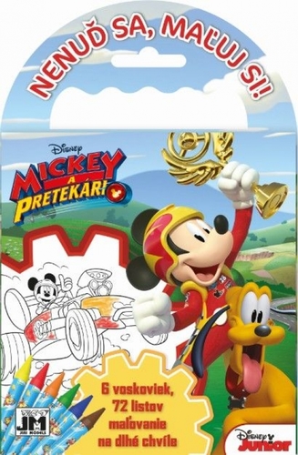 Kniha Vymaľovanka na cesty/ Mickeyho klubík