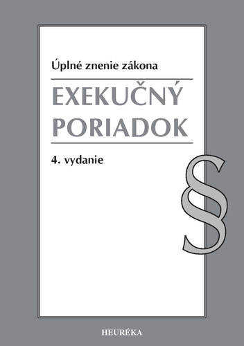 Exekučný poriadok Úzz 4. vydanie 2018