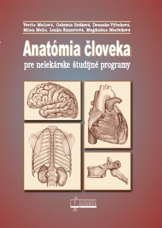 Kniha Anatómia človeka pre nelekárske študijné odbory