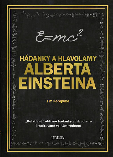Kniha Hádanky a hlavolamy Alberta Einsteina