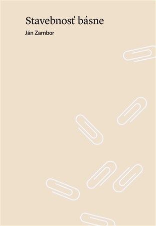Kniha Stavebnosť básne