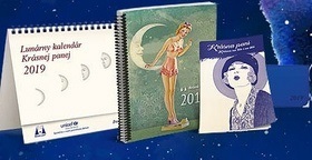 Lunárny kalendár Krásnej panej 2019 SK