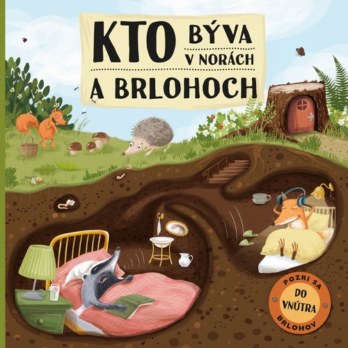 Kniha Kto býva v norách a brlohoch