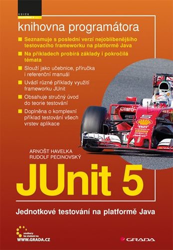 Kniha JUnit 5 - Jednotkové testování na platformě Java