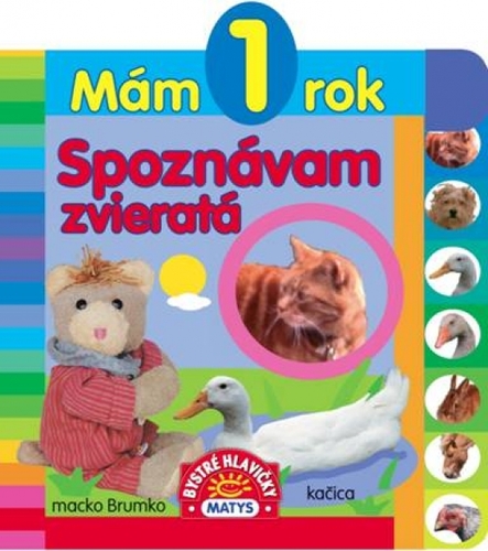 Kniha Mám 1 rok – Spoznávam zvieratá