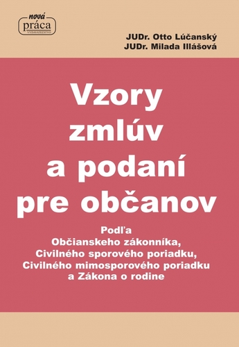 Kniha Vzory zmlúv a podaní pre občanov