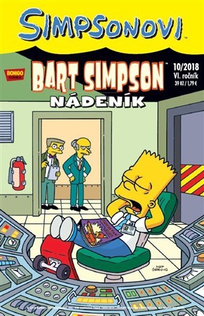 Kniha Bart Simpson Nádeník
