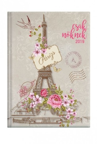 Női naptár Párizs B/6 napi - 2019