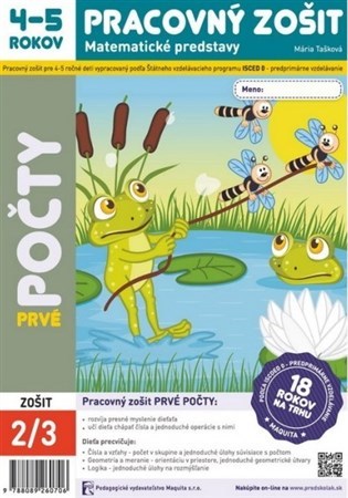 Prvé počty - Pracovný zošit 4-5 rokov - Matematické predstavy