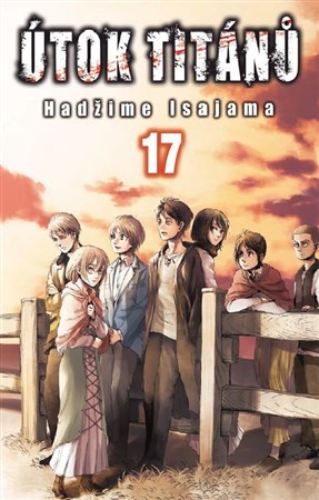 Kniha Útok titánů 17