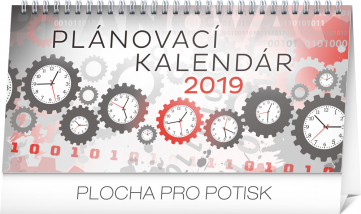 Stolový kalendár Plánovací SK 2019, 25 x 12,5 cm