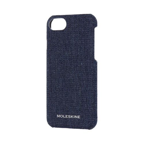 Kryt na iPhone 6/6s/7/8 MOLESKINE Denim tm. modrý
