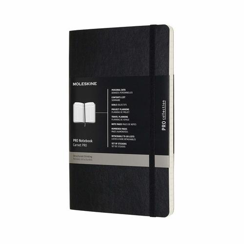 Diár+MOLESKINE SMART 2019 týždenný čierny XL