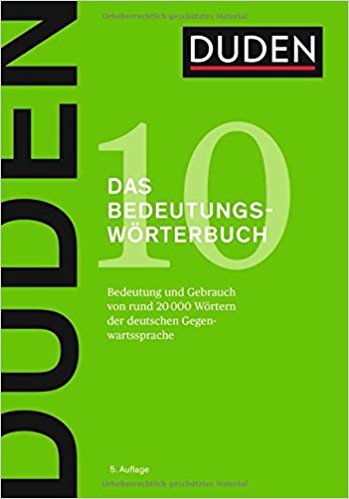 Duden 10 Das Bedeutungswörterbuch - Kolektív autorov