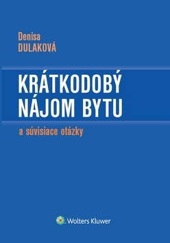 Kniha Krátkodobý nájom bytu