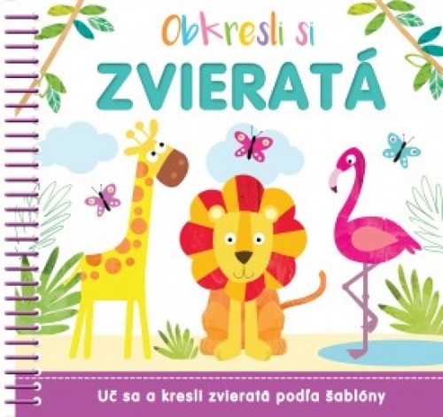 Kniha Obkresli si – Zvieratá