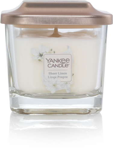 Yankee Candle sviečka malá Elevation Sheer Linen