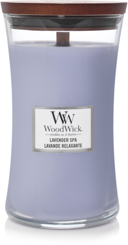 WoodWick sviečka veľká Lavender Spa