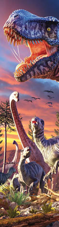 tvorme s.r.o. 3D záložka Dinosauri