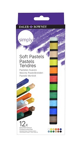 D&R Simply jemný pastel 12 ks