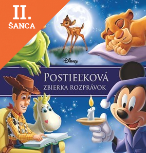 Lacná kniha Disney - Postieľková zbierka rozprávok