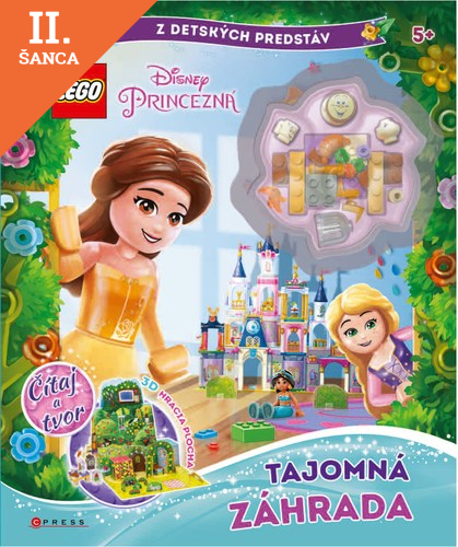 Lacná kniha Lego Disney Princezná Tajomná záhrada