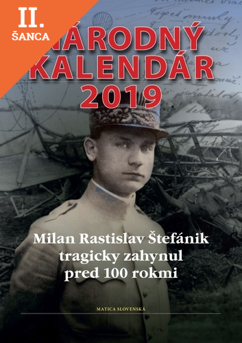 Lacná kniha Národný kalendár 2019