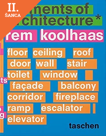 Lacná kniha Rem Koolhaas Elements of Architecture
