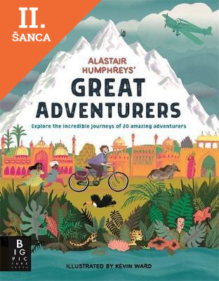 Lacná kniha Alastair Humphreys Great Adventurers