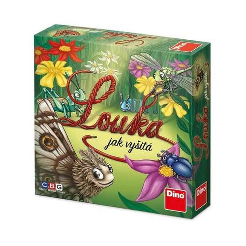 Hra Louka jak vyšitá Dino (hra v češtine)