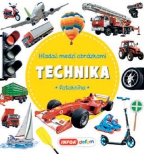 Kniha Hľadaj medzi obrázkami: Technika
