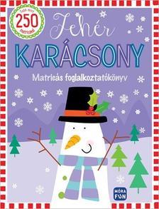 Fehér karácsony - Matricás foglalkoztató