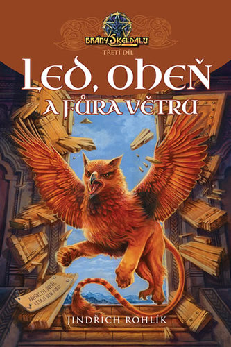 Kniha Brány Skeldalu 3 - Led, oheň a fůra větr